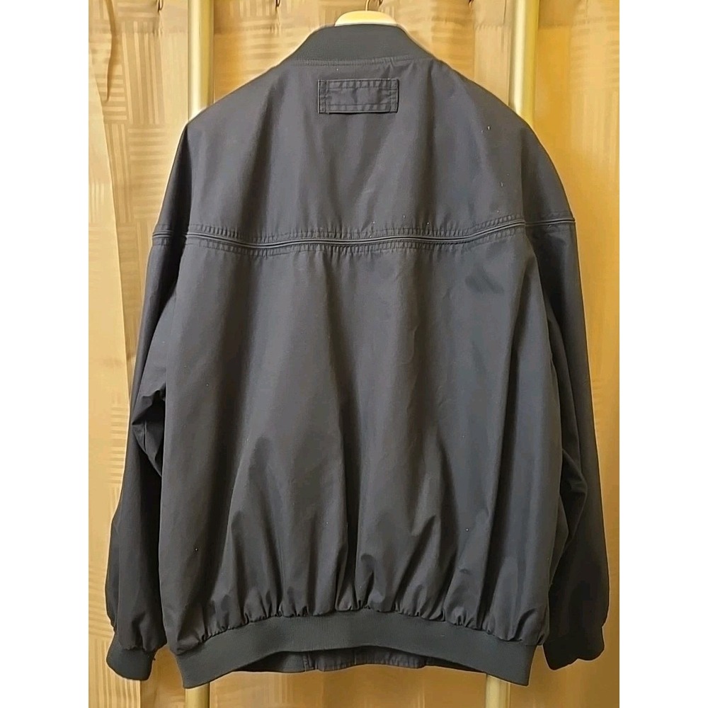 Vintage Windbreaker Brand Jacket Navy Blue Full Zip Men's Size XL‎ - Picture 9 of 9